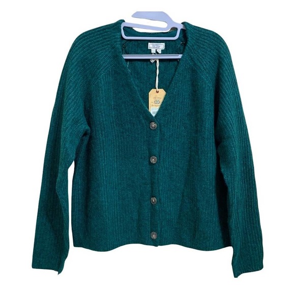 Fat Face Sweaters Fat Face Womens Heather Marled Cardigan Sweater